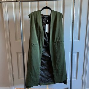 NWT Olive green cape jacket